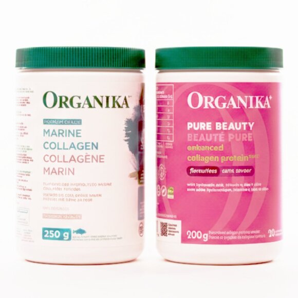 MEGA DEAL: 2-Pack Organika Collagen (Marine + Beauty) – Joint Pain & Arthritis - Picture 1 of 5